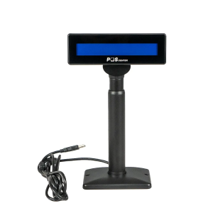 Дисплей покупателя POScenter PCP220 черный, подставка, USB кабель 3.0м, PL2303GS, версия 25, защита от напряжения SMAJ5.0