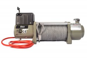Лебедка электрическая автомобильная TOR ЛА SEC15000 г/п 6804 кг 28 м 12V