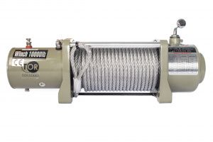Лебедка электрическая автомобильная TOR ЛА S10000 г/п 4536 кг 28 м 12V