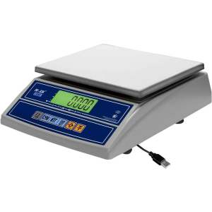 Весы фасовочные M-ER 326AFL-32.5 LCD "Cube"с USB COM