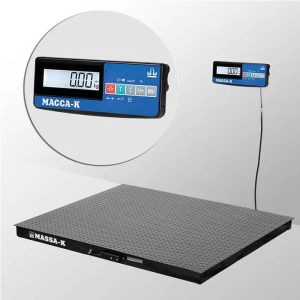 Весы платформенные моноблочные МАССА-К 4D-PМ-12/12-1500-A(RUEW) (1200х1200)