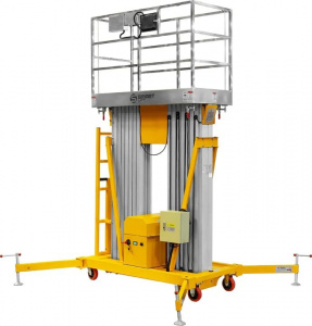 Подъемник мачтовый несамоходный GTWY 12-200S (AC&DC; 200 кг; 12 м) СМАРТЛИФТ (SMARTLIFT)