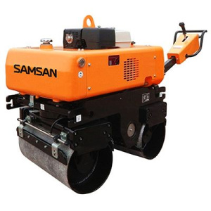 Ручной двухвальцовый дорожный каток Samsan DDR 700D