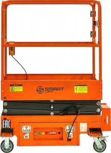 Подъемник ножничный несамоходный SJY-0.3-3.9 (220В; 300 кг; 3,9 м) СМАРТЛИФТ (SMARTLIFT)