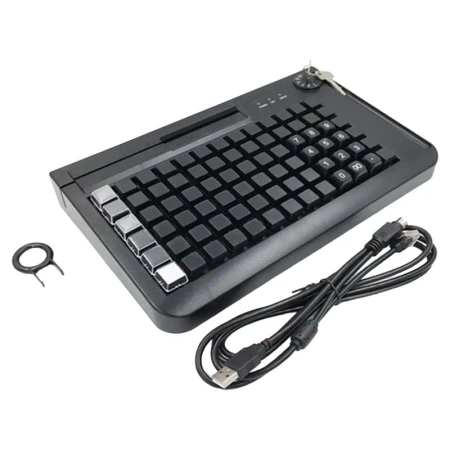 POS клавиатура PayTor KB-78 v.2 (USB, PS/2, ридер)
