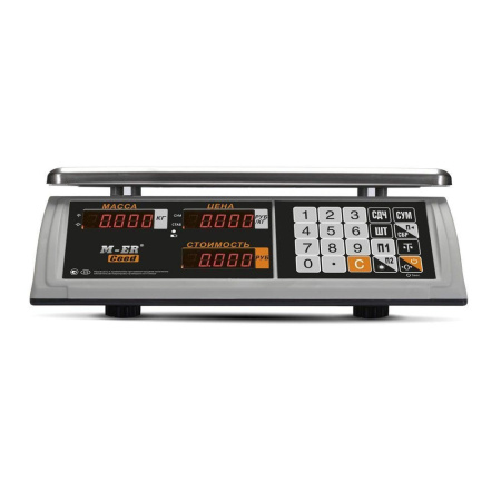 Весы торговые M-ER 327AC-32.5 LED "Ceed"