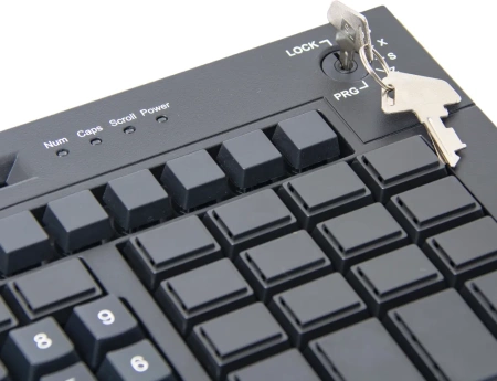 POS клавиатура программируемая POScenter S67B, черная