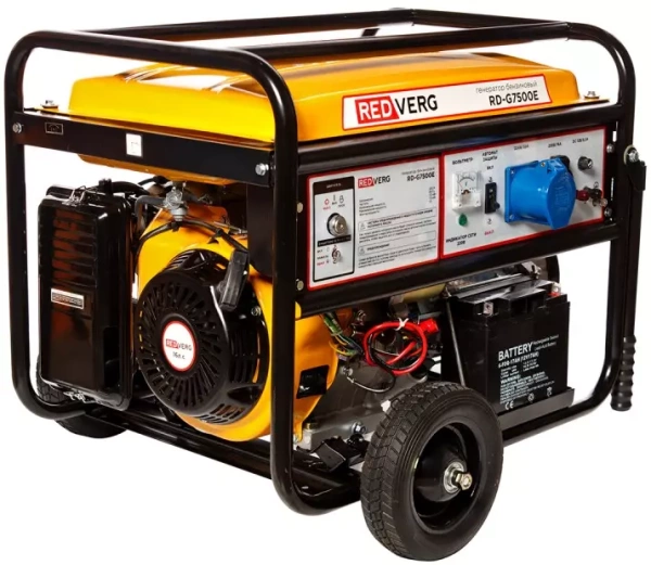 Генератор бензиновый RedVerg RD-G7500E