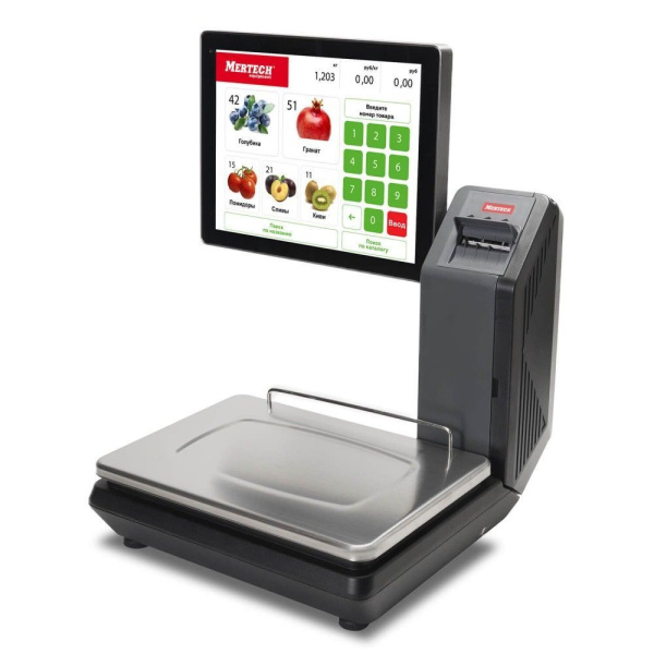 Весы с печатью этикеток M-ER 725PM-32.5 (15", USB, Ethernet, Wi-Fi)