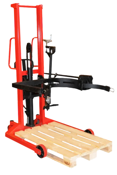 Тележка-Штабелер для Кантовки Бочек HS-DT1435 Оптима OXLIFT 1400 мм 350