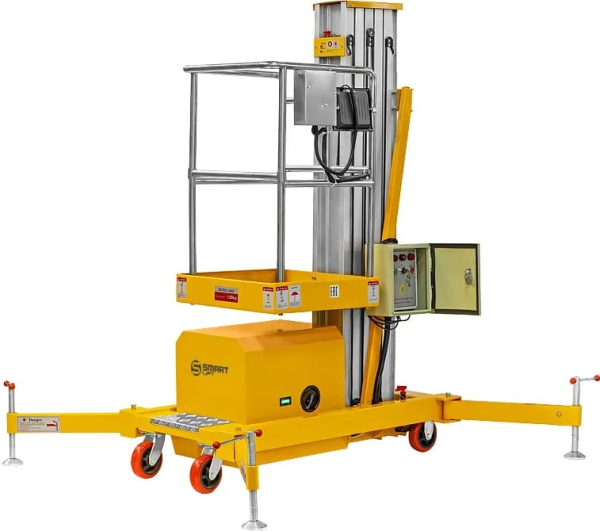 Подъемник мачтовый несамоходный GTWY 6-100 (AC&DC; 125 кг; 6 м) СМАРТЛИФТ (SMARTLIFT)