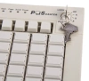 POS клавиатура программируемая POScenter S67 (мод. 63 клавиши, MSR, ключ, USB, 3, 0 м.), белая