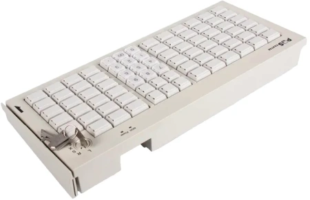 POS клавиатура программируемая POScenter S77A, белая