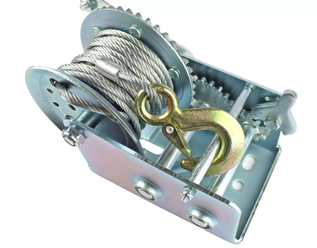 Лебедка ручная барабанная Shtapler FD-2500 (1130кг, 20м, трос)