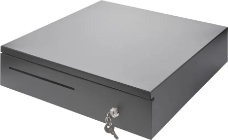 Денежный ящик PayTor HT-410P, Черный, Переходник, Штрих