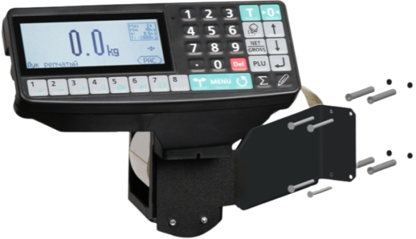 Весы платформенные моноблочные МАССА-К 4D-PM-12/10-2000-RP (1200х1000)