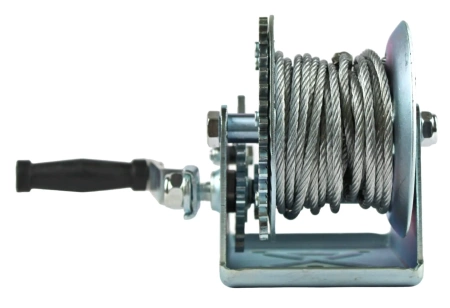 Лебедка ручная барабанная Shtapler FD-2500 (1130кг, 20м, трос)