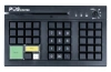 POS клавиатура программируемая POScenter S50A (50 клавиш, MSR, ключ, USB), чёрная