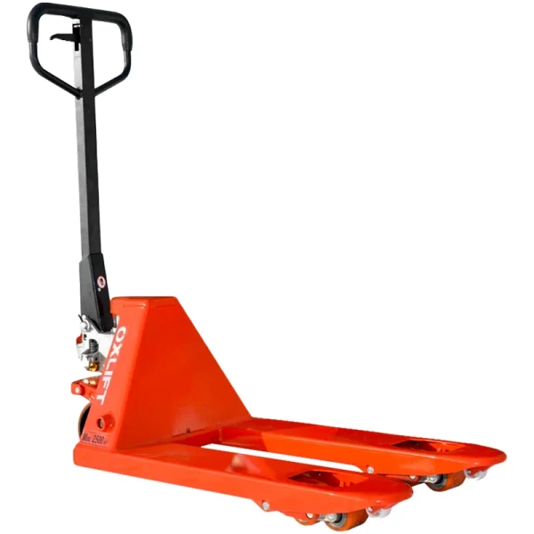 Тележка гидравлическая с короткими вилами OX 25-L800 OXLIFT 800 мм 2500 кг