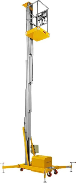 Подъемник мачтовый несамоходный GTWY 6-100 (220В; 125 кг; 6 м) СМАРТЛИФТ (SMARTLIFT)