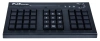 POS клавиатура программируемая POScenter S50A (50 клавиш, MSR, ключ, USB), чёрная