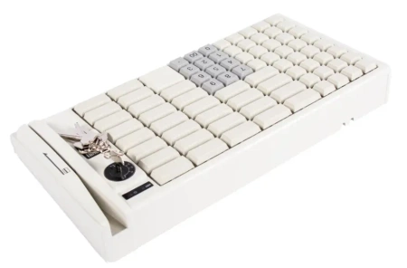 POS клавиатура программируемая Shtrih P79 (79 клавиш; PS/2; MSR123; ключ) бежевая