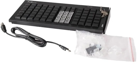 POS клавиатура программируемая POScenter S77A, черная